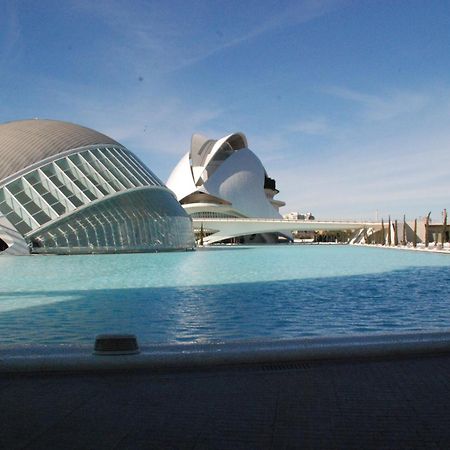 Ferienwohnung 10 Pax, Ac, Wifi Gratis, Ciudad Artes Y Ciencias Valencia Exterior foto