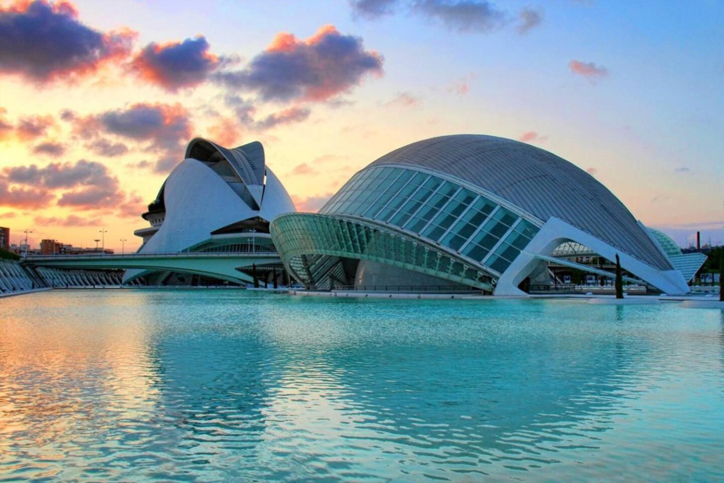 Ferienwohnung 10 Pax, Ac, Wifi Gratis, Ciudad Artes Y Ciencias Valencia Exterior foto